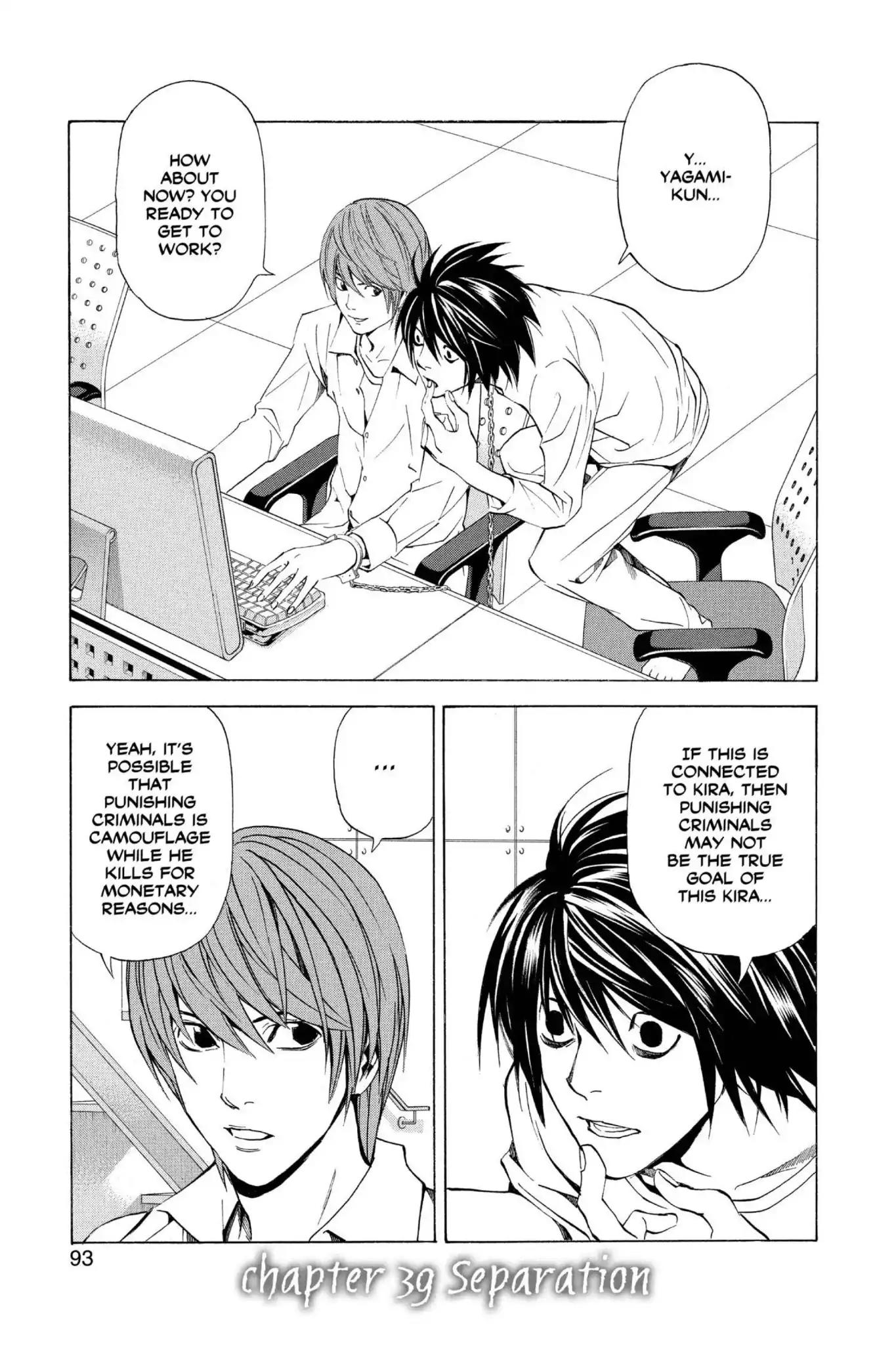 Death Note, Chapter 39 image 01